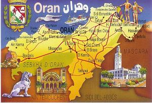 CARTE TOURISTIQUE D ORANIE